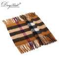 Scarves Women Fine Rib Knitted 100 % Wool Neckwear Scarf